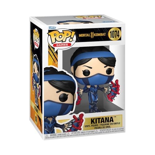 Image of Funko Pop! Games: MK11 Fatality - Kitana - Mortal Kombat Game Franchise - Vinyl Collectible Figure - Gift Idea - Official Merchandise - Toy for Children and Adults - Video Games Fans