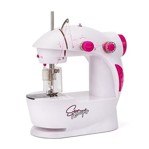 Image of Sew Amazing Station, Sewing Machine STEAM Toy, Educational Complete Set for Beginners Girls and Kids (Sewing Station Previous)