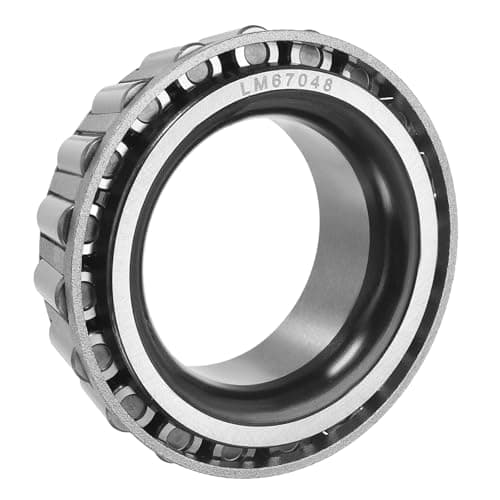 Image of sourcing map LM67048 Tapered Roller Bearing Cone, 1.24" Bore x 2.09" OD x 0.65" Thick, Chrome Steel Taper Bearing, ABEC-3