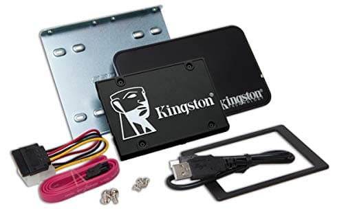 Image of Kingston KC600 SSD SKC600B/1024G Internal SSD 2.5", SATA Rev 3.0, 3D TLC, XTS-AES 256-bit encryption - With upgrade kit