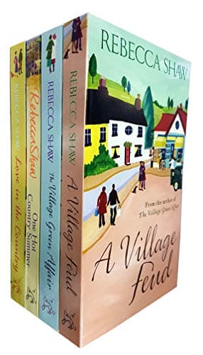Image of Rebecca Shaw Collection 4 Books Set (A Village Feud, The Village Green Affair, One Hot Country Summer, Love in the Country)
