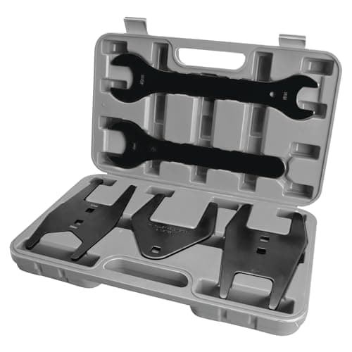 Image of Performance Tool W89401 Fan Clutch Wrench Set (5 Pieces) - Essential Kit for Fan Clutch Servicing and Repairs