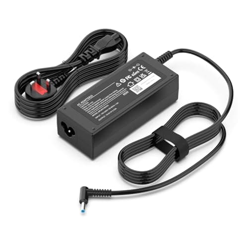 Image of 65W Laptop Charger,19.5V 3.33A Power Supply Compatible with HP EliteBook, Pavilion, Chromebook, ProBook, Envy, Spectre, Stream, 250 G7 G6/255 G7 741727-001 710412-001 Ac Adapter (4.5 x 3mm)
