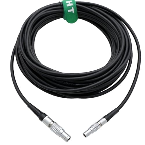 Image of HangTon Control Cable for DJI RS2 RS3 Pro Gimbal Ronin expansion base kit to Tethered Control Handle 4+2 6 pin to Small 6 pin 5M