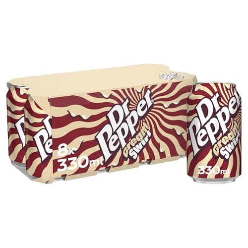 Image of Dr Pepper Cream Soda 8 x 330ml