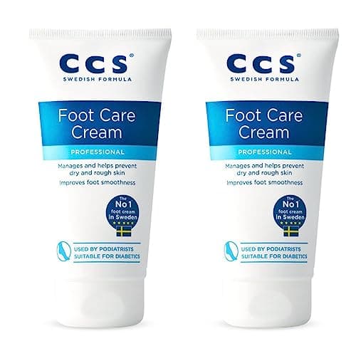 Image of FMHOME CCS Foot Care Cream 175 ML (2 Pack)- Intensive Moisturizing for Dry, Cracked Feet,Moisturise and Soften Hard, Rough Skin.