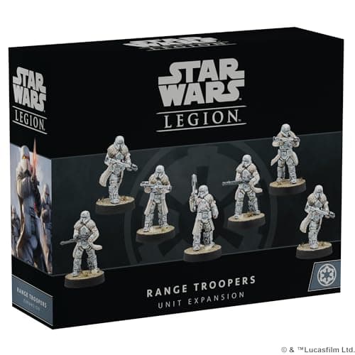 Image of Atomic Mass Games Star Wars: Legion Range Troopers Expansion - Unleash The Might of Imperial Troopers! Tabletop Miniatures Strategy Game for Kids & Adults, Ages 14+, 2 Players, 3 Hr Playtime, Made