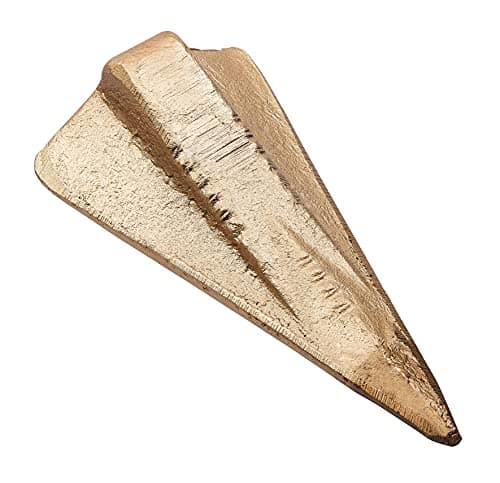 Image of Amtech - 1.5kg Log Splitter Wedge, Hardened Carbon Steel, 4-Way Splitting