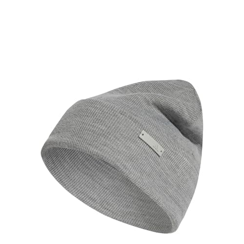 Image of adidas Unisex Tonal Beanie, Medium Grey Heather, L-XL