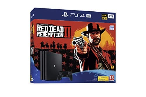 Image of PS4 Pro 1TB Red Dead Redemption 2 Bundle
