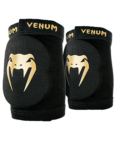 Image of Venum, Kontact Elbow Protectors, Men's, M, Black/Gold