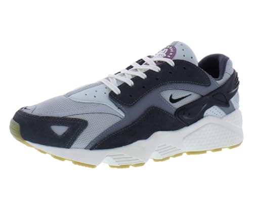 Image of Nike Men's Air Huarache Running Shoe, Lt Smoke/Grey/Black-grey, 11