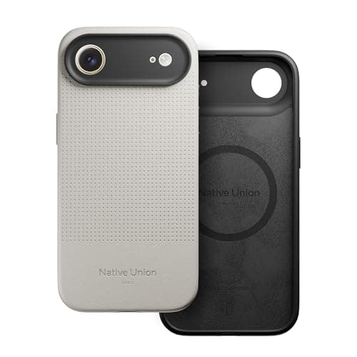 Image of Native Union Active Case – MagSafe Compatible with Built-in Magnets – Rugged Design – Recycled Materials – Ultra-Durable Drop Protection up to 10ft / 3m for iPhone Air (Sandstone)