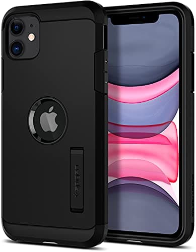 Image of Spigen Tough Armor Case Compatible with iPhone 11 - Black