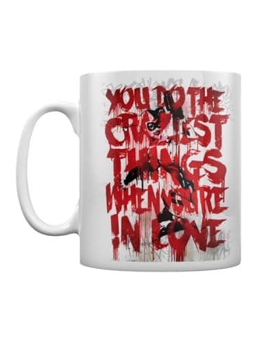 Image of Pyramid International Batman (Harley Quinn Love) White Mug - 10Oz / 315Ml Ceramic Mug - One Size