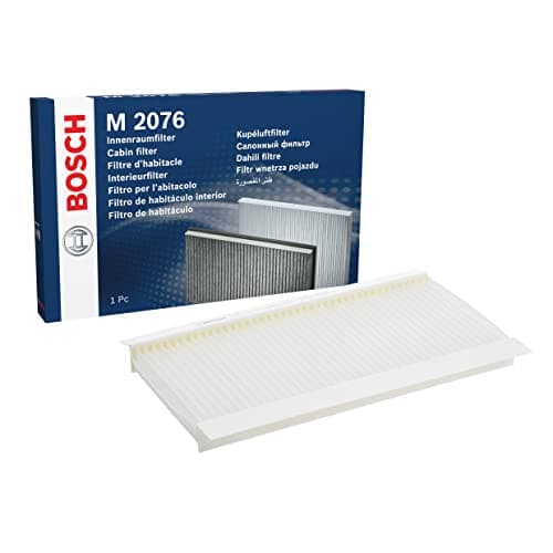 Image of Bosch M2076 Standard Cabin Filter, Replacement Filter - Filters Pollen and Dust for Cleaner Air Inside the Vehicle