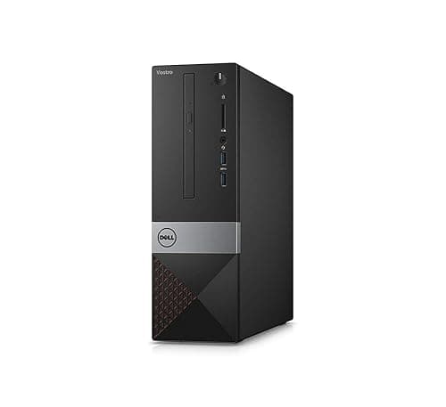 Image of Dell Vostro 3470 SFF Desktop PC, Intel Core i7 8th Gen (6 Cores Upto 4.60Ghz), 16GB DDR4 RAM, 256GB NVMe SSD, WiFi & Bluetooth, Windows 11 Pro OS (Renewed)