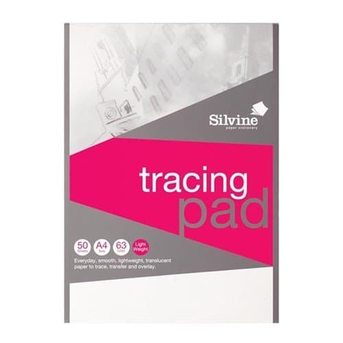 Image of Silvine Evrydy Tracing Pad A4 50 lvs 63g