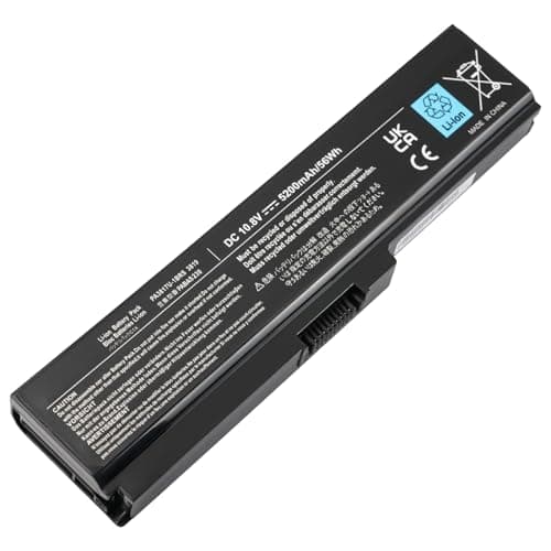 Image of Wikinu 5200mAh PA3817U-1BRS Laptop Battery Replacement for Toshiba Satellite A660 C600 C650 C655 C660 C660D C665 C670 L700 L750 L750D L650 L670 P750 PA330 819U-1 BRS [10.8V 56Wh]