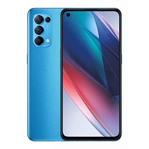 Image of OPPO Find X3 Lite 5G - 8GB RAM and 128GB Storage SIM Free Smartphone (6.4 inch, 64MP Quad Camera, Dual SIM) - Blue (Renewed)