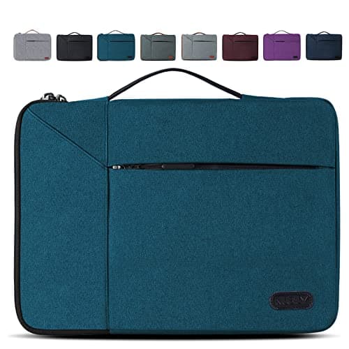 Image of Laptop Case Sleeve 13.3-14 Inch Briefcase Waterproof Shock Resistant Laptop Cover Bag Compatible Notebook Chromebook ThinkPad Ultrabook, MacBook Pro 15 Inch 2016-2019