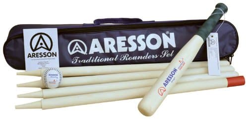 Image of Aresson Family Outdoor Garden Fun Games Traditional Rounders Set