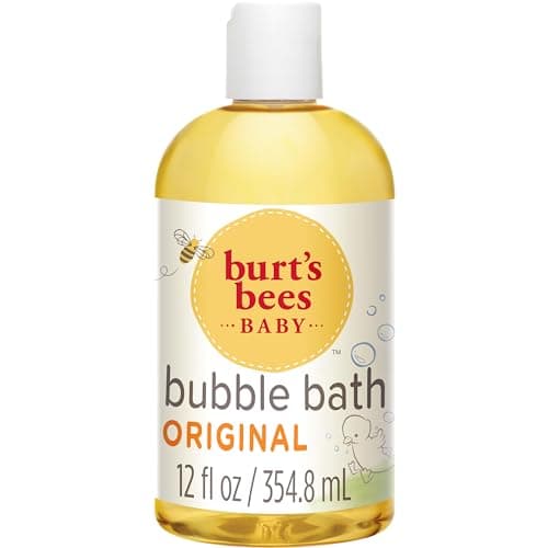 Image of Burt's Bees Baby Bubble Bath, Tear Free Baby Wash - 12 Ounce Bottle