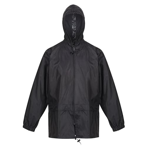 Image of Regatta Mens Stormbreak Jacket Waterproof Shell with Hood, Taped Seams & Windprood - Perfect for Outdoors, Walking, Hiking & Camping