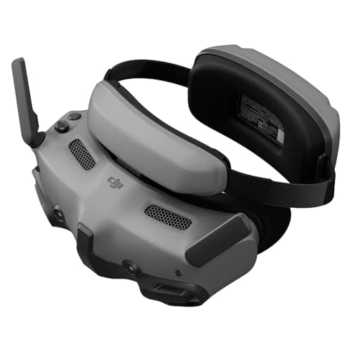 Image of DJI Goggles 3, FPV Goggles with Stunning Micro-OLED Screens, Immersive Flight Experience, O4 HD Video Transmission, Adjustable Diopters, Wireless Streaming, Drone Goggles with Real View PiP