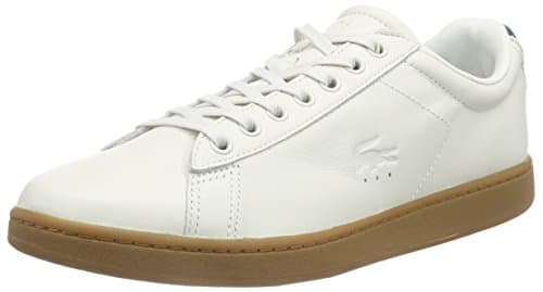 Image of Lacoste Men's CARNABY EVO 5 Low-Top Trainer White Size: 10.5