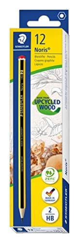 Image of STAEDTLER 120-2 Noris Graphite Pencils for Writing and Sketching - 2B (Box of 12)