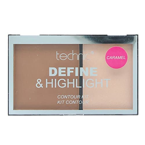 Image of Technic Define & Highlight Duo Contour Kit Bronzer & Highlight Powder 5.5g-Caramel