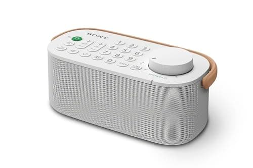 Image of Sony Wireless Handy TV Speaker for Hard of Hearing and Seniors - White (SRSLSR200.CE7) One Size