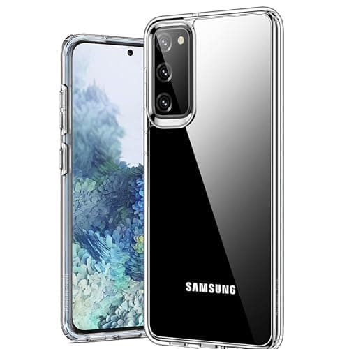 Image of Pristine-Tech Case for Samsung Galaxy S20 FE 4G 5G, Crystal Clear [Anti-Yellow] [Shock Absorption] Phone Cover for Samsung S20 FE, Smartphone Cover (6.5 inch) -Transparent