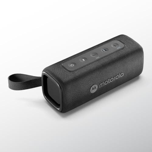 Image of Motorola Sound - ROKR 600 Bluetooth Wireless Speaker - Powerful 30W Sound, Water and Dust Resistant, Broadcast Function to Connect 20+ Speakers, 6 Hours of Playback, Black