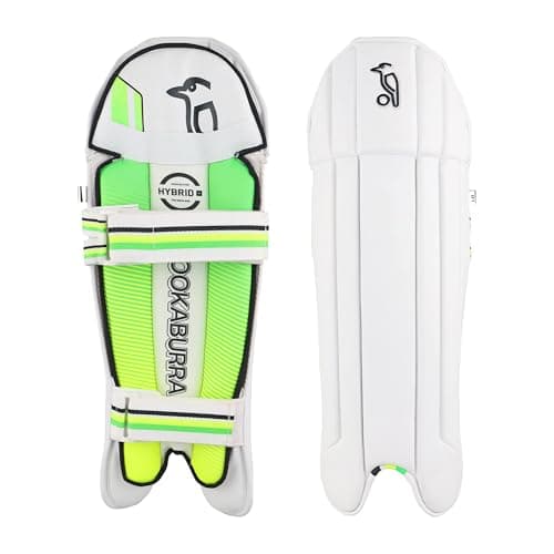 Image of Kookaburra 1.0 Wicket Keeping Pad, Size Adult, White