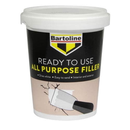 Image of BARTOLINE 1 KG ALL PURPOSE READY TO USE WHITE FILLER INTERIOR EXTERIOR REPAIRS