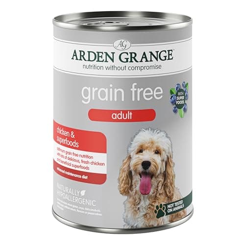 Image of Arden Grange grain free adult chicken & superfoods 6 x 395g