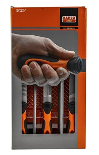 Image of Bahco 1-477-10-2-2 Engineers File Set, 200mm, 5 Pieces