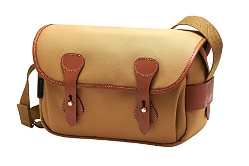 Image of Billingham S3 Camera Bag (Khaki Canvas / Tan Leather)