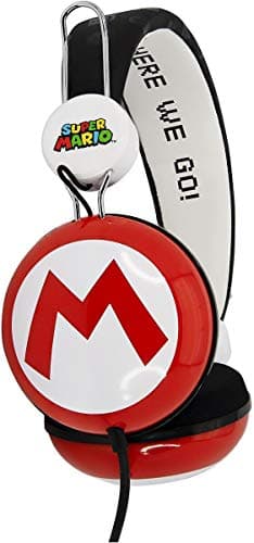 Image of OTL Technologies SM0654 Super Mario Icon Headphones