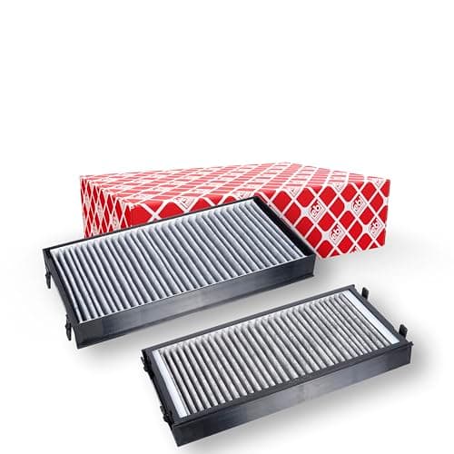 Image of febi bilstein Cabin Filter Set, pack of one, air filter, for BMW 7'er (G11), 7'er (G12), X5 (E70 LCI), X5 (E70), X5 (F15), X6 (E71), X6 (E72), X6 (F16), Charcoal Filter