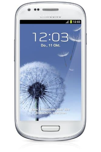 Image of Samsung Galaxy S III mini GT-I8190 8GB White - smartphones (Single SIM, Android, EDGE, GPRS, GSM, HSPA, Micro-USB A, bar)