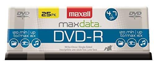 Image of Dvd-R 4.7gb 25 Pack Spindle