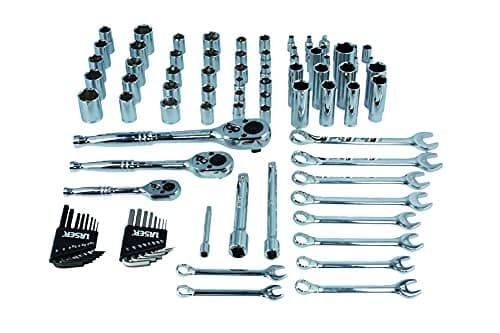 Image of Laser 3500 Socket and Spanner Set AF/Metric 1/4"D, 3/8"D, 1/2"D 89pc