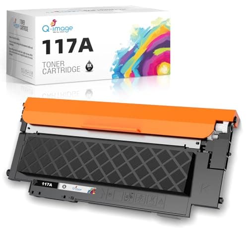 Image of Q-image 117A Toner Cartridge Compatible for HP 117A 117 Color Laser MFP 179fwg 178nwg 179fnw 178nw 150a 150nw 179 178 150 W2070A W2071A W2072A W2073A (Black)