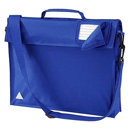 Image of Quadra Junior Book Bag with Strap in Bright Royal