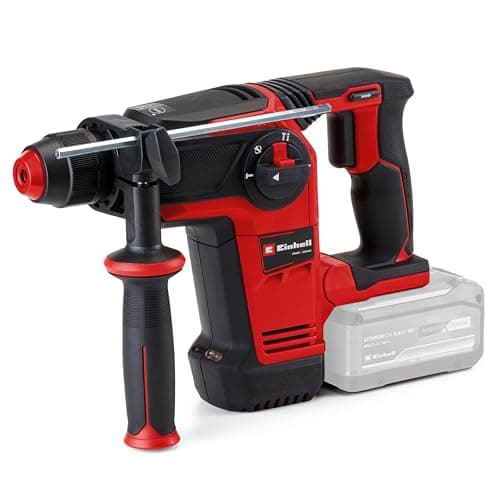 Image of Einhell Cordless SDS Plus Hammer Drill with Case 18V Power X-Change 2.6J, Brushless 4-in-1 Drill, Impact Drill, Screwdriver and Chisel, Without Battery TP-HD 18/26 Li Rotary Hammer Drill
