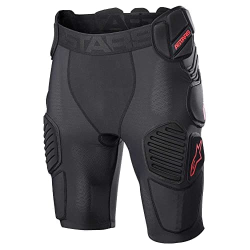 Image of Alpinestars Bionic Pro Protector Shorts, black/red, S
