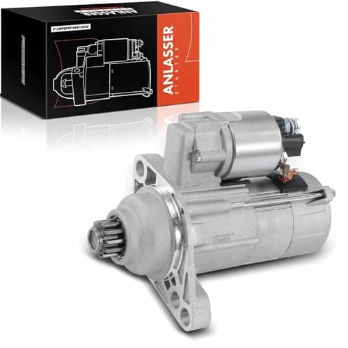 Image of Frankberg Starter Motor 2,0 KW Compatible with A1 8X1 8XK 1.6L 2010-2015 A3 8P1 1.6L 2009-2012 Altea 5P1 1.6L 2.0L 2009-2022 J.e.t.t.a III 1K2 1.6L 2009-2010 Replace# 02Z911023N